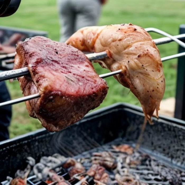 Tridente Asado Parrilla Tridentes 110cm Parrileros