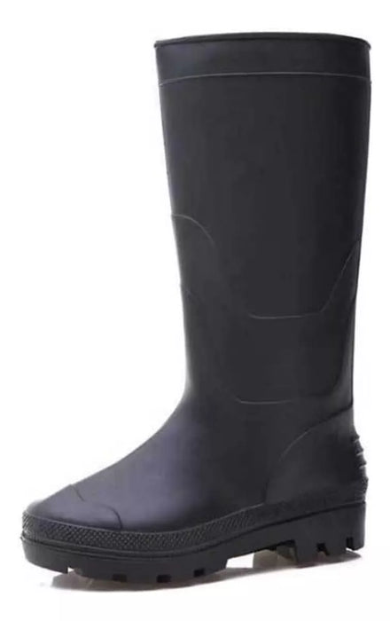 Bota Agua Cubre Botas Calzado Impermeable Para Lluvia Negro