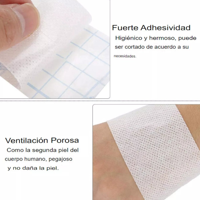Esparadrapo Cinta Quirurgica Stretch 5 Cm X 10 M Venda Gasa