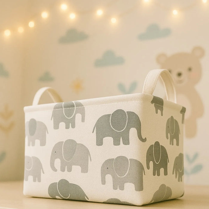 Cesta Plegable De Lavandería Infantil Canasto Ropa