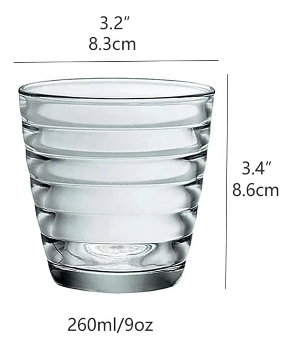 4 Vasos Reutilizables Acrilico Vaso Plastico Cervecero 260ml