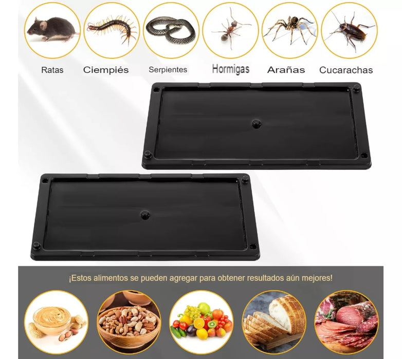 Trampa Pegajosa Ratones Repelente Ratas Desratizacion 48 Rb
