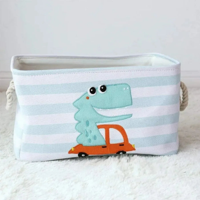 Cesta De Lavandería Plegable Infantil Canasto Ropa 21x41 Cm