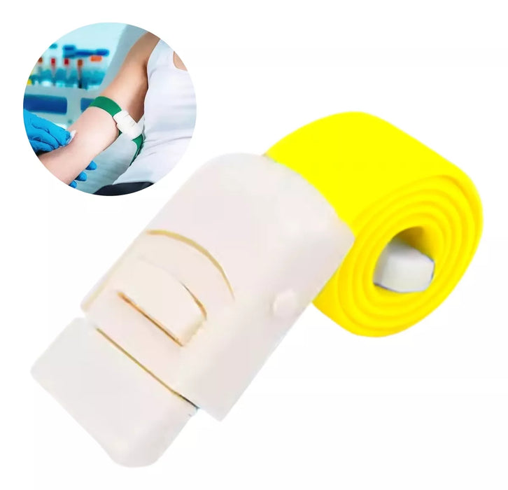 Torniquete Con Broche Ligadura Para Toma De Muestra Elastico
