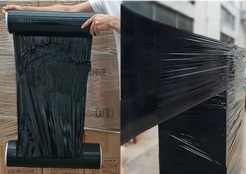 Film Plastico Negro De Embalaje Alusa Industrial Mudanza 5kg