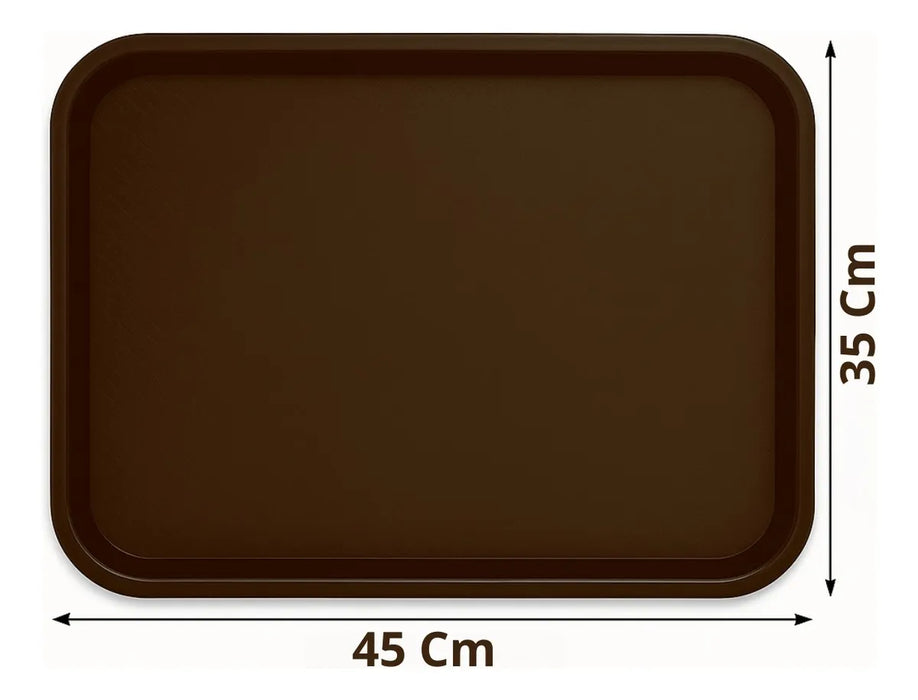 Bandeja De Servicio Restaurante Rectangular 45x35 Multiuso