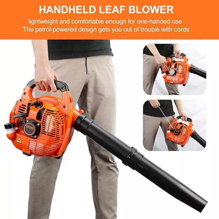 Soplador Hojas Profesional Gasolina 0.65lt Sopladores 2t