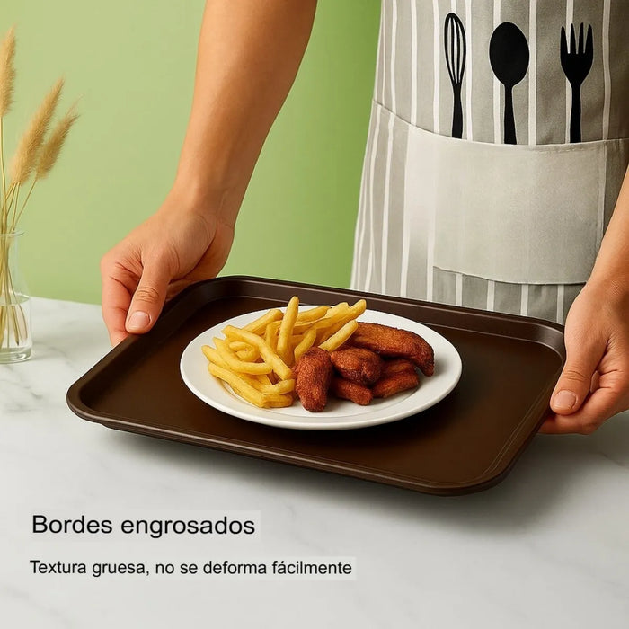 Bandeja De Servicio Restaurante Rectangular 45x35 Multiuso