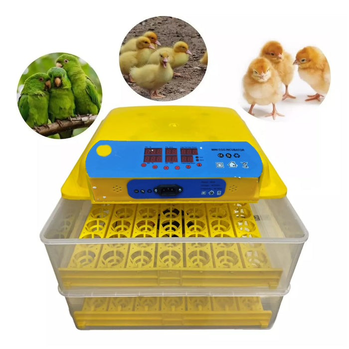 Incubadora Huevos Automatica Aves Encubadora 56 A 112 Huevos