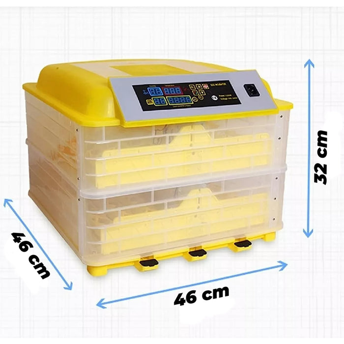 Incubadora Huevos Automatica Aves Encubadora 56 A 112 Huevos