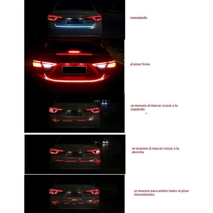 Luces Led Freno Barra Led Curva Barras Led Luces Maletero