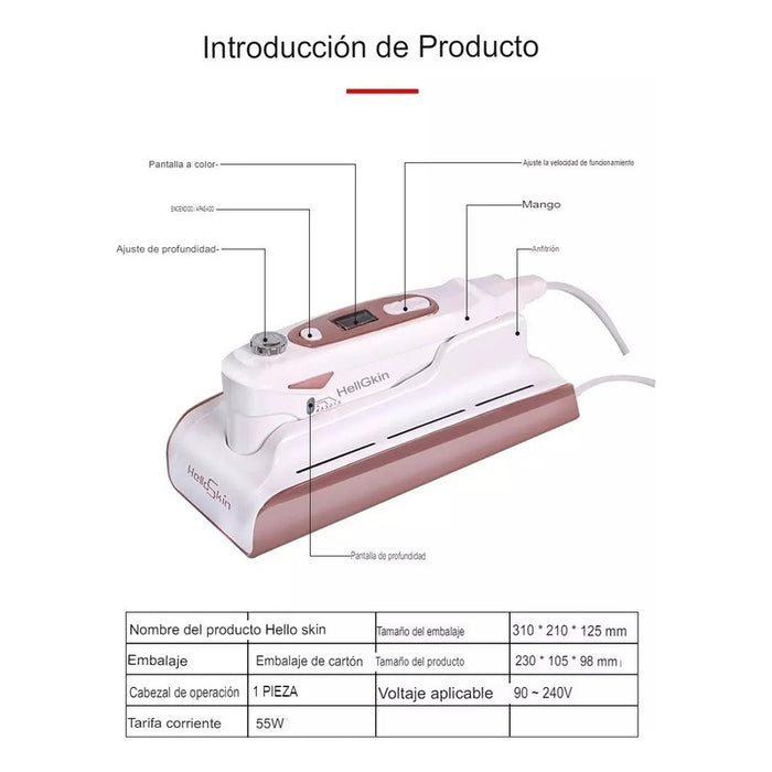 Maquina Rejuvenecimiento Facial Radiofrecuencia Anti Arrugas
