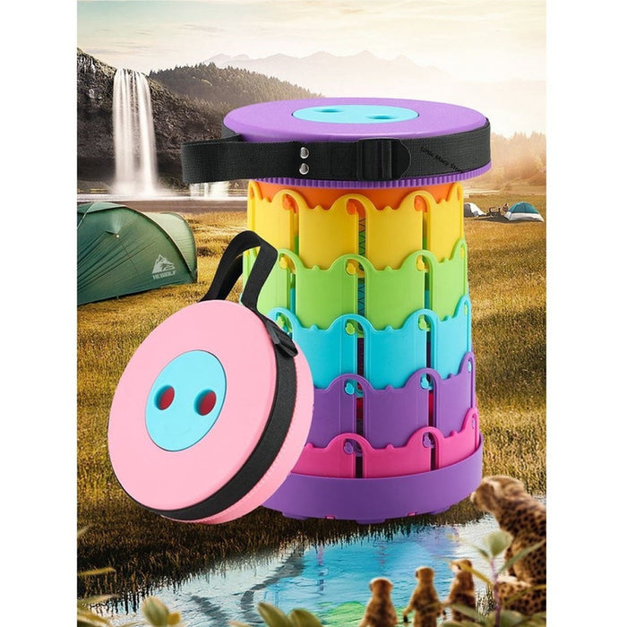 Silla Plegable Camping Silla Para Niños Taburete Retractil