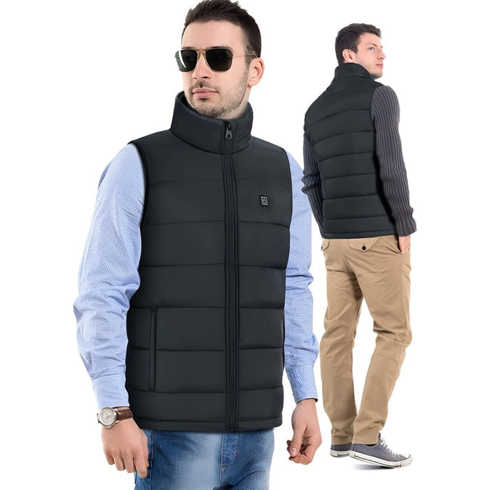 Chaleco Cuello Tortuga  Termico Chaleco Polar Sin Manga Sauna