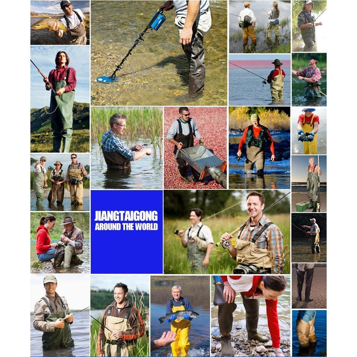 Wader De Pesca Wader Respirable Con Botas Traje Para Pescar