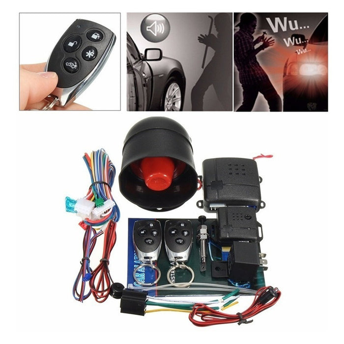 Kit Alarma Auto Control Remoto Alarmas Auto Bloqueo Puertas