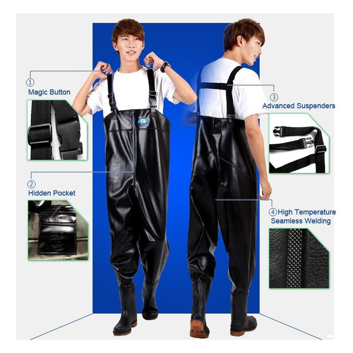 Wader De Pesca Wader Respirable Con Botas Traje Para Pescar