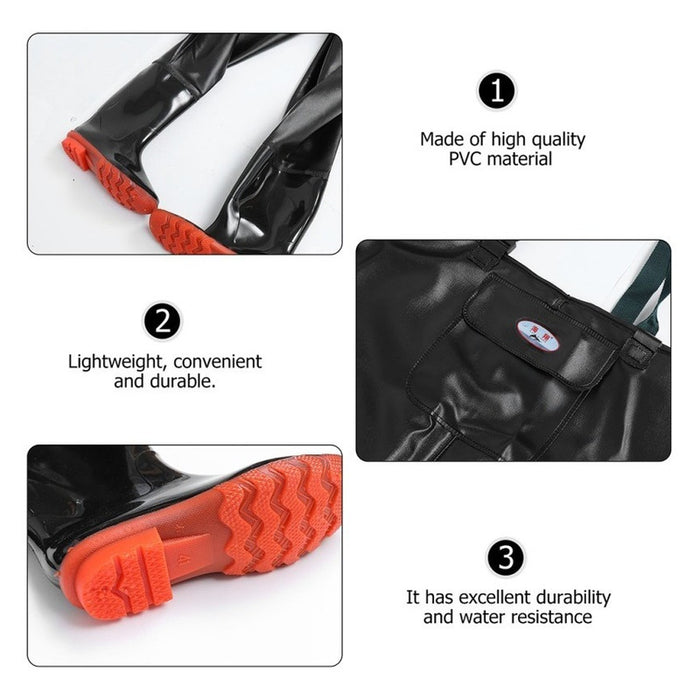 Wader De Pesca Wader Respirable Con Botas Traje Para Pescar