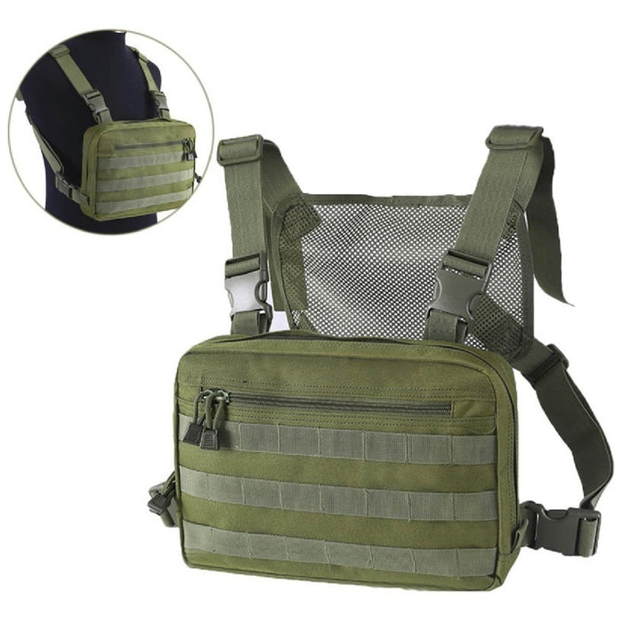 Pouch Tactico Pecho Bolsa Tactica Chaleco Airsoft Tactico