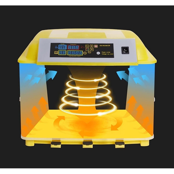 Incubadora Huevos Automatica Aves Encubadora 56 A 112 Huevos