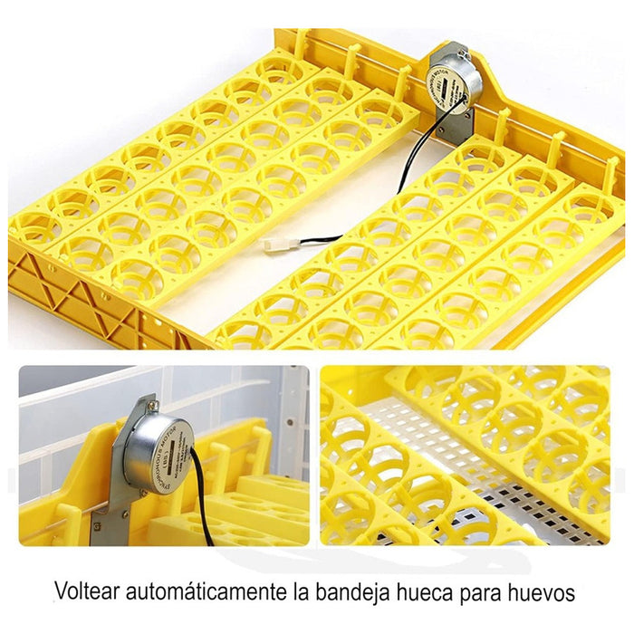 Incubadora Huevos Automatica Aves Encubadora 56 A 112 Huevos