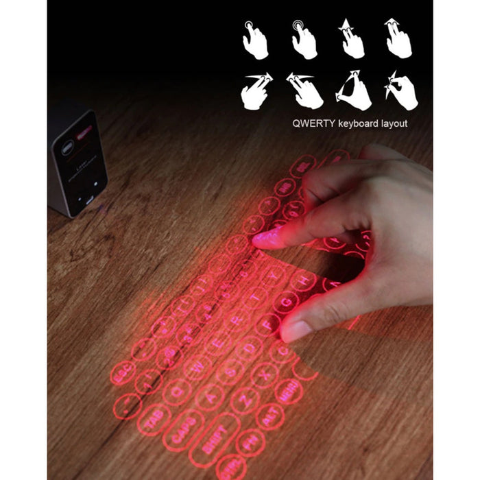 Teclado Laser Virtual Teclado Bluetooth Teclado Inalambrico