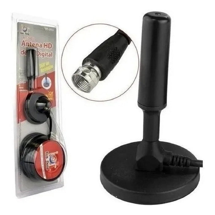Antena Tv Antena Hd Interior Antena C/ Coaxial Antena Tv Hd
