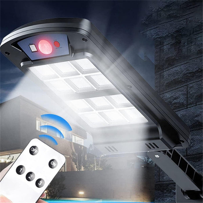 Focos Led Exterior 45 Watts Reflector Solar Soporte 240 Cob