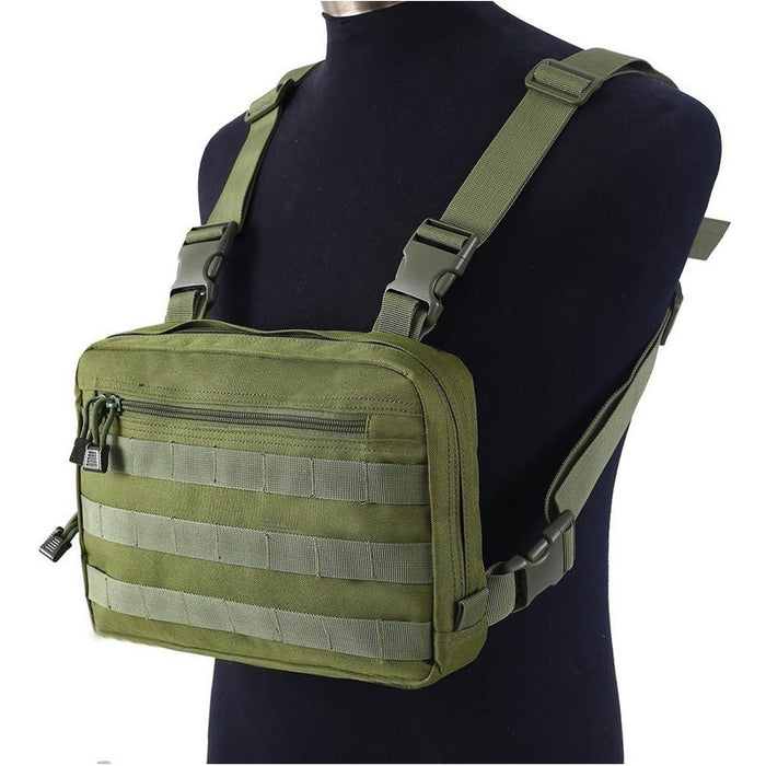 Pouch Tactico Pecho Bolsa Tactica Chaleco Airsoft Tactico